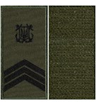 Погон морської охорони з емблемою старшина 1 статті (на липучці)