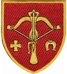 Шеврон 1027 Зенітний ракетно-артилерійський полк (кольоровий)
