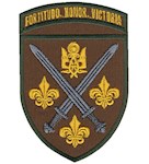 Шеврон 155 ОМБр Fortitudo. Honor. Victoria