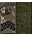 Погон морської охорони з емблемою старшина 1 статті (на липучці)