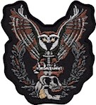 Шеврон Сова з черепом