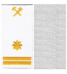 Погон УЗ-1Р2L (нитка жовта, на липучці)