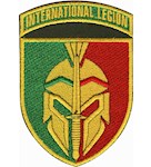 Шеврон International legion (кольоровий)