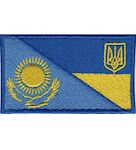 Прапорець Казахстан-Україна