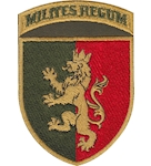 Шеврон 24 ОМБр "MILITES REGUM" (кольоровий)