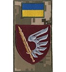 Шеврон-заглушка на липучці 79 ОДШБр (кольоровий)