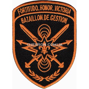 Шеврон  155 ОМБр Bataillon de gestion