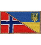 Прапорець Норвегія-Україна