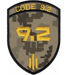 Шеврон 475 окремий штурмовий полк «CODE 9.2»