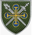 Шеврон 184 навчальний центр (кольоровий)