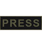 Нашивка на спину "Press" 29.5х10 см