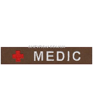 Нашивка Medic (на липучці)