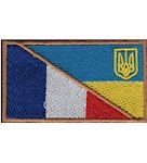 Прапорець Франція-Україна