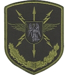 Шеврон 31 окремий полк зв'язку і управління