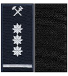 Погон УЗ-3Р (нитка біла, на липучці)