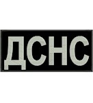 Нашивка на спину ДСНС