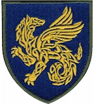 Шеврон 158 ОМБр (кольоровий)
