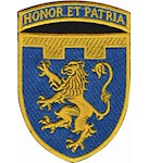 Шеврон 103 окрема бригада ТрО Honor et patria (кольоровий)