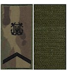 Погон морської охорони з емблемою старший матрос (на липучці)