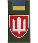Шеврон-заглушка на липучці Військова служба правопорядку (кольоровий)